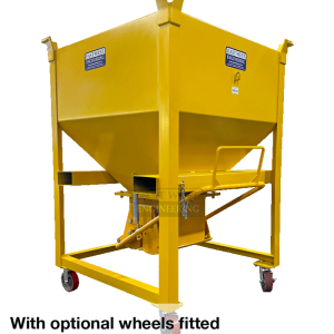 HBF Hopper Bin - Clamshell