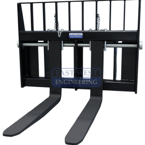 QHF Quick Hitch Floating Carriage and Tine assembly for telehandlers and loader machines